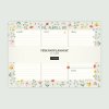 týdenní plánovač A5 kytičky
