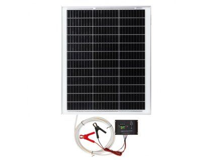 799 panou solar monocristalin 50 w cu regulator de incarcare 750x750