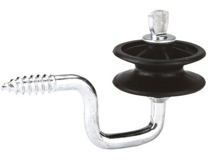rohovy izolator pro elektricky ohradnik kerbl 44237 s vrutem o7mm