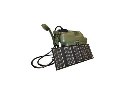 rechargeable camping shower 18l solar 10w (1)