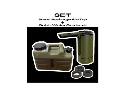 set smart rechargeable tap cubic water carrier 11l