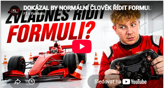 #2 DOKÁZAL BY NORMÁLNÍ ČLOVĚK ŘÍDIT FORMULI 1?