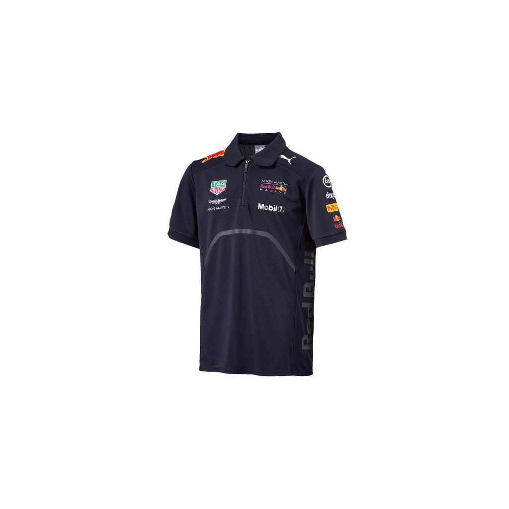 Red Bull pánské polo triko na zip (Velikost XXL)