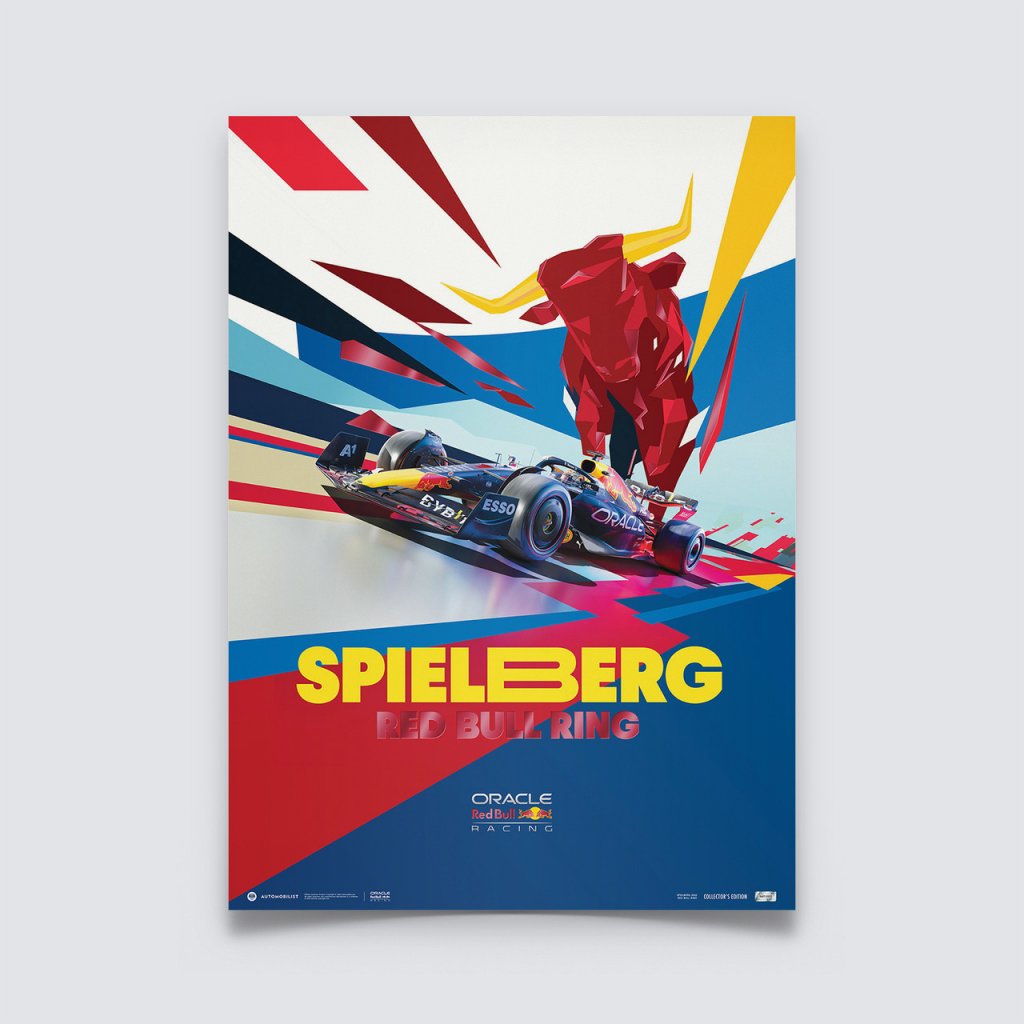Oracle Red Bull Racing - Austrian Grand Prix poster - 2022 | Collector's Edition