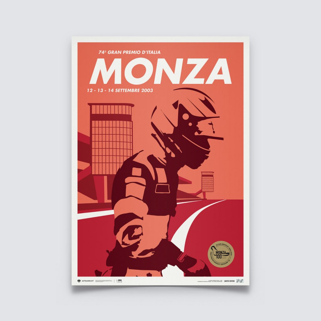 Posters | Monza Circuit - 100 Years Anniversary - 2003 | Limited Edition