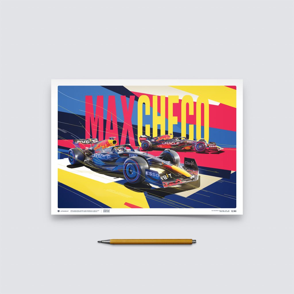 Posters | Oracle Red Bull Racing - Team - 2022, Mini Edition, 21 x 30 cm