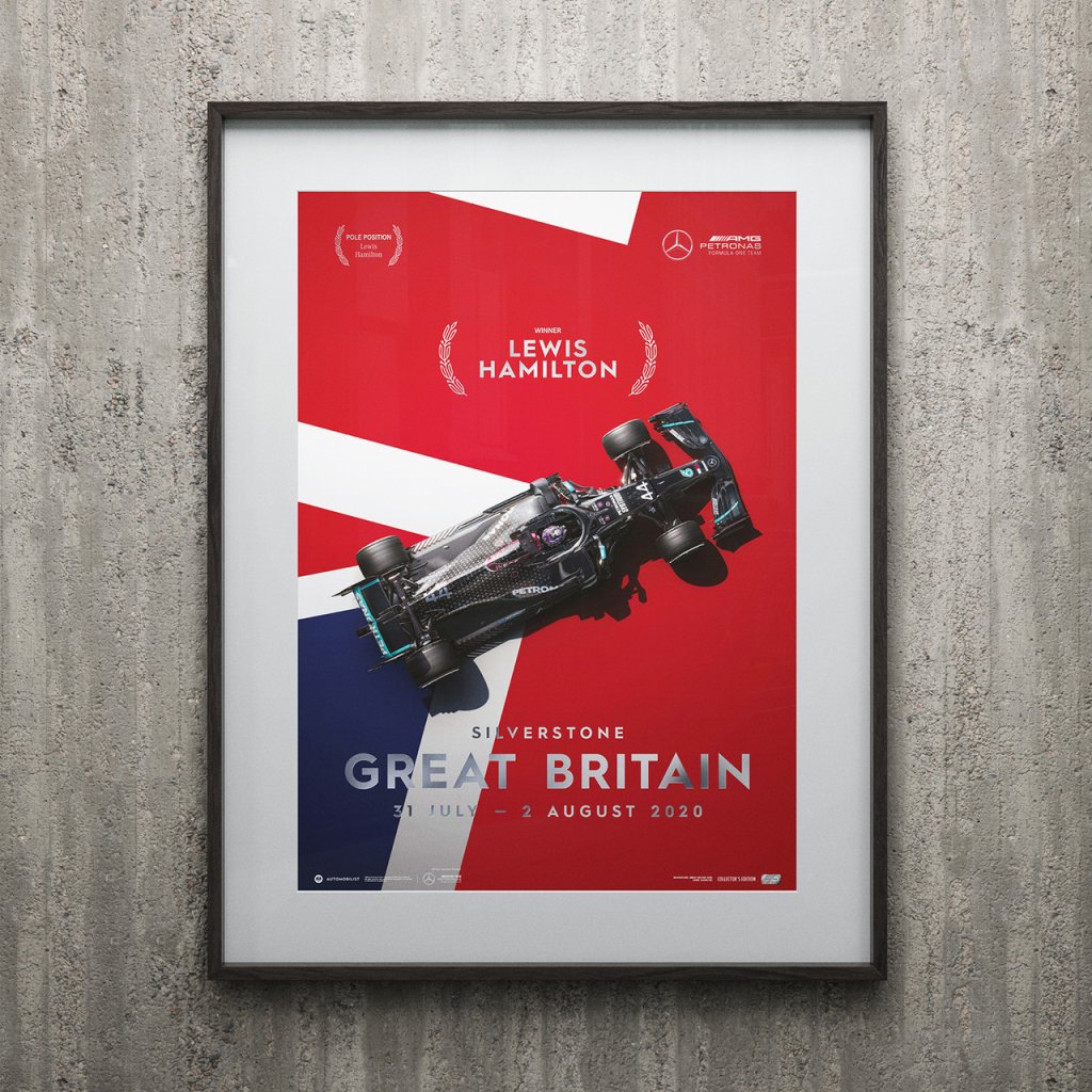 Posters MercedesAMG Petronas F1 Team Lewis Hamilton Great