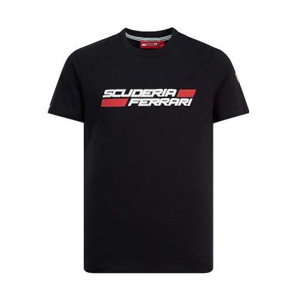 Ferrari pánské triko SF logo černé (Velikost XXL)