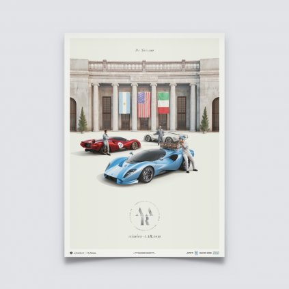 Posters | De Tomaso - Mission AAR - Our Roots Meet Our Future | Collector's Edition