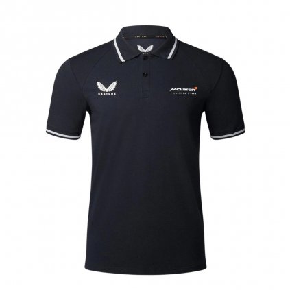 McLaren Castore F1 Men's Lifestyle Polo Shirt black 1