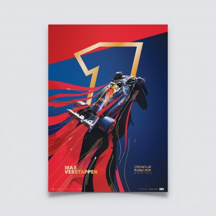 Max Verstappen poster | Oracle Red Bull Racing 2022 | Collector's Edition