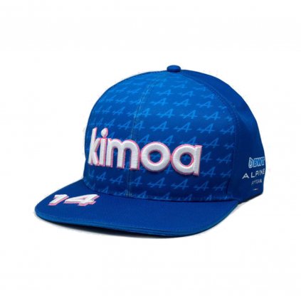 zul pl 2022 Alonso Team Blue Alpine F1 flat cap 18346 2