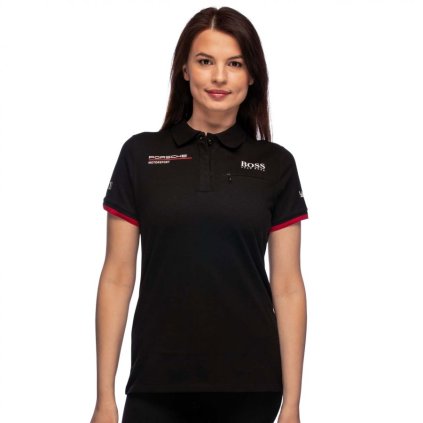 porsche motorsport team poloshirt ladies black 900x900