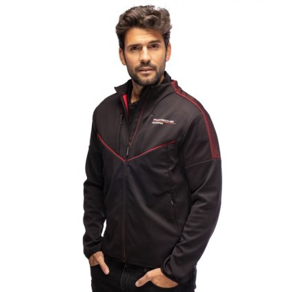 porsche motorsport softshell jacket black red 900x900