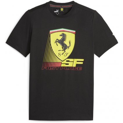 Ferrari Race Big Shield line black 1