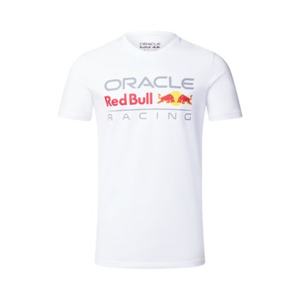 Red Bull Racing F1 volnočasové tričko s logem bílé