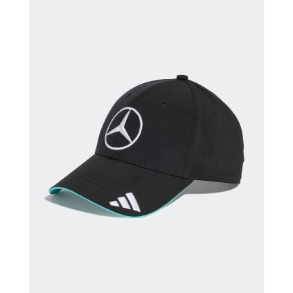 Mercedes AMG Petronas F1 2025 týmová kšiltovka černá