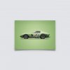 Posters | Ferrari 250 GTO - Colours of Speed - 24 Hours of Le Mans - 1962 - Green | Unlimited Edition