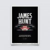 Posters | McLaren M23 - James Hunt - Quote - Japanese GP - 1976 | Limited Edition