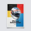 Posters | Michael Schumacher - Helmet - 1991, Limited Edition of 200, 50 x 70 cm