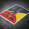 Posters | Oracle Red Bull Racing - RB18 - Blueprint - 2022, Classic Edition, 40 x 50 cm
