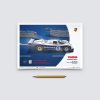 Posters | Porsche 962 C - 24h Le Mans - 100th Anniversary - 1986, Mini Edition, 21 x 30 cm