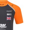 McLaren F1 2025 týmové tričko Lando Norris šedé (3)