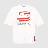 SENNA OVERSIZE GRAPHIC TEE MENS UNISEX SIZES ASRC01003WHT FRONT GBG 11zon
