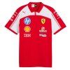 Ferrari F1 2026 pánské týmové polo tričko červené