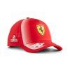 Ferrari F1 2026 týmová BB kšiltovka Lewis Hamilton #44 - červená