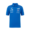 Alpine F1 2026 pánské týmové polo tričko modré