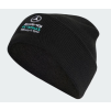 Mercedes AMG Petronas F1 2026 týmová zimní čepice černá