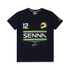 Ayrton Senna Stripe #12 pánské tričko modré