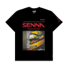 Ayrton Senna Race pánské tričko černé01