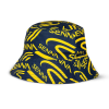 Ayrton Senna oboustranný klobouk modrý 02
