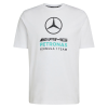 Mercedes AMG F1 2026 pánské tričko DNA s velkým logem - bílé