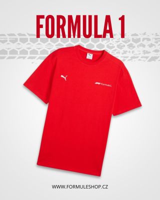 🔥 Červená jako rychlost sama! Pánské tričko F1 ESS Graphic od PUMA přináší pohodlí, styl a oficiální licenci Formule 1....