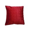 PHOENIX Dekorační plyšový POVLAK na polštář  s reliéfní prošíváním,  více barevných variant 40cm×40cm