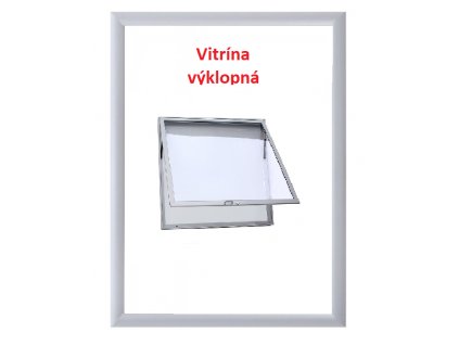 Frame vitrína 8vyrez