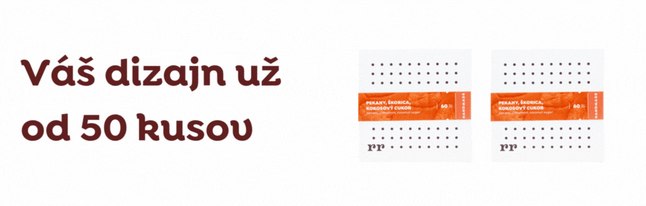 čokoládový darček s logom Vašej firmy