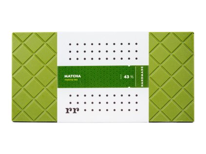 Matcha, Biela čokoláda ( 43% biela čokoláda )