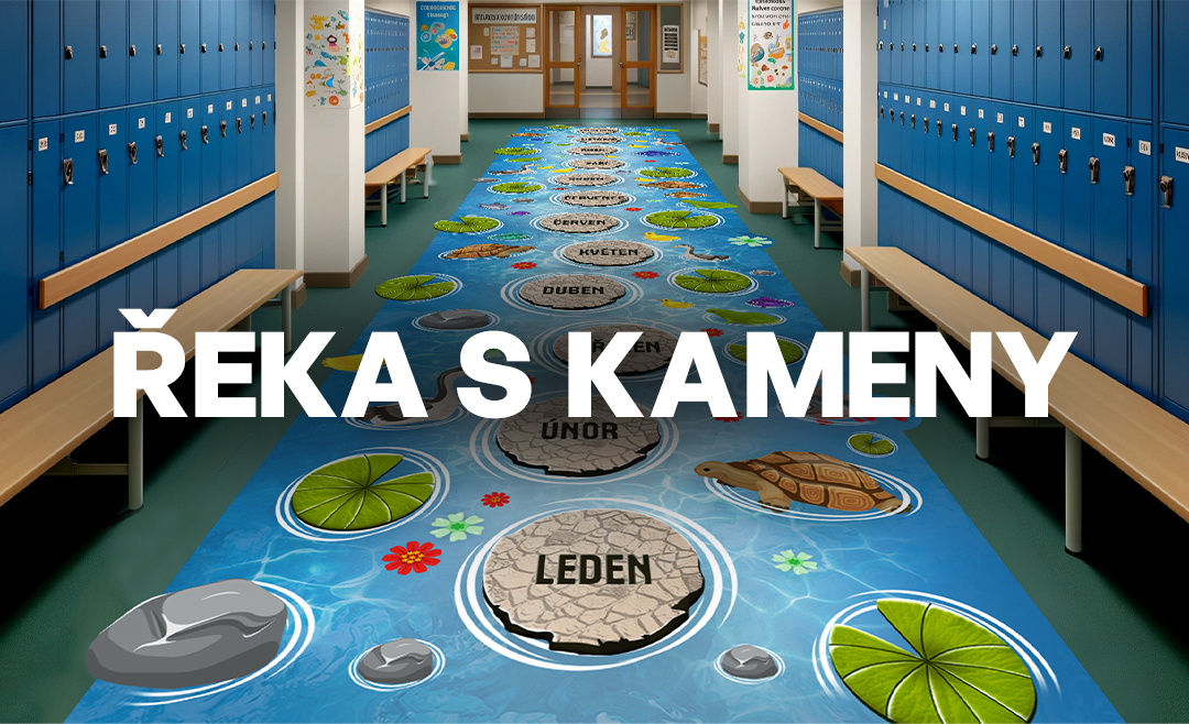 Řeka s kameny