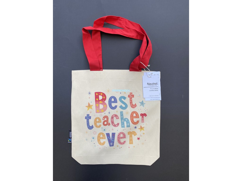 Tasche Best Teacher Ever Forschool