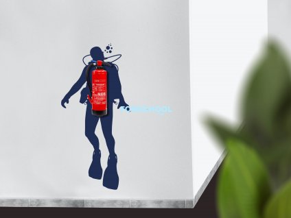 realisticky potapec mockup