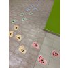 Bodenaufkleber mit Zahlen 1–20 | Bewegungs-Lehrmittel für Schulen