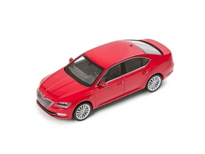 skoda superb iii 1 43 iscale 2018 cervena 198922589