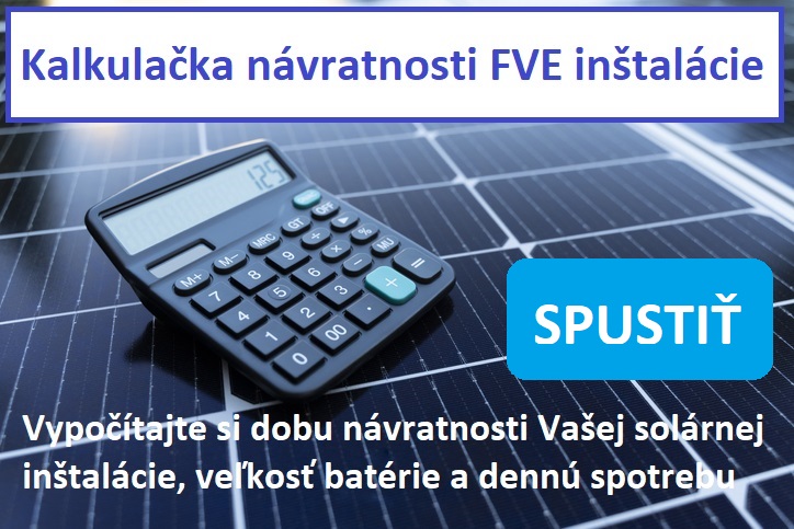 Kalkukačka návratnosti FVE