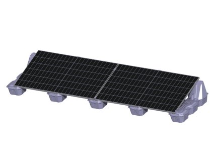 Montážny systém LANDBLOCK® 1x8 modulov