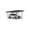 Solárny carport ALU pre 1 auto RAL 7016