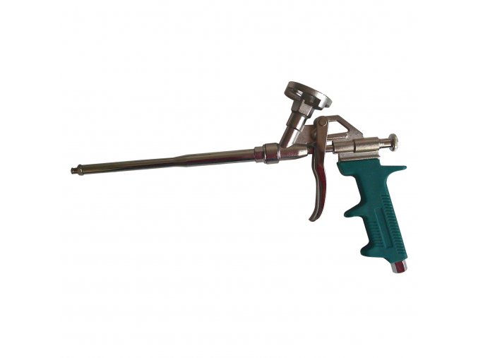 Pistole celokovová na PU pěny s kovovou regulací | 340 mm
